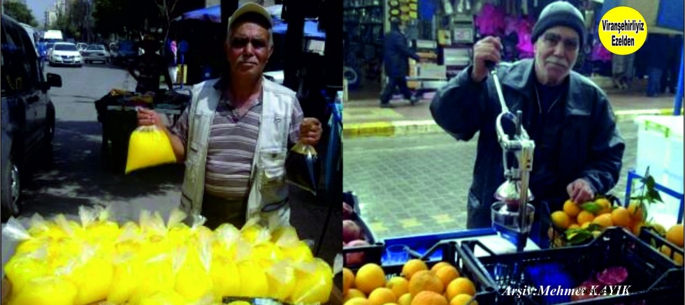 Viranşehir’de Yıllarca Seyyar Satıcı olarak Esnaflık yapmış, Xalo Dayı olarak tanınan, Limonatacı Süleyman Başak