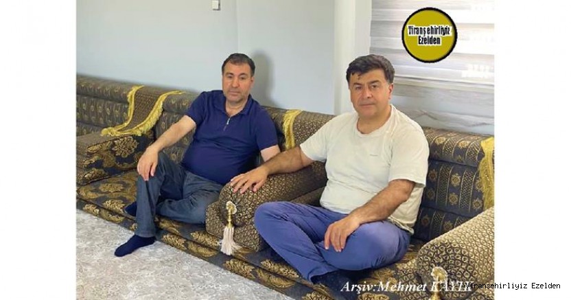 Viranşehir’de Yıllarca Siyaset içinde yer almış, Sevilen İnsan İdris Aslan Şıhanlıoğlu ve Misafiri Adnan Erol