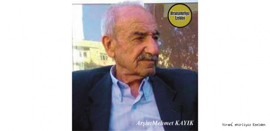 Viranşehir’de Yıllarca Şoförlük Sektöründe Esnaflık Yapmış, Usta Şoför Merhum Mehmet Çuhacı