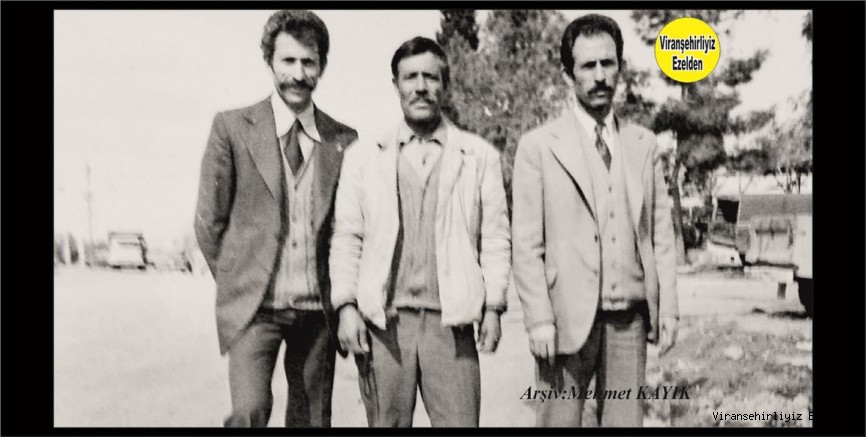 Viranşehir’de Yıllarca Şoförlük Yapmış, Merhum Halef Altıkanat, Selahattin Şamat ve İsmet Bey’e Ait 1974 Yılında Viranşehir Dörtyol