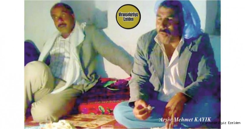 Viranşehir’de Yıllarca Taksicilik Sektöründe Esnaflık yapmış, Merhum Mayüf Girim ve Arkadaşı Merhum Halil Çecçan