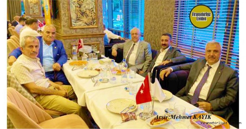 Viranşehir’de Yıllarca Ticaret Yapmış, Sevilen İnsan Şeyhmus Demirel, Şefik Çapa ve Viranşehir Ticaret ve Sanayi Odası İlçe Başkanı Ömer Yazmacı