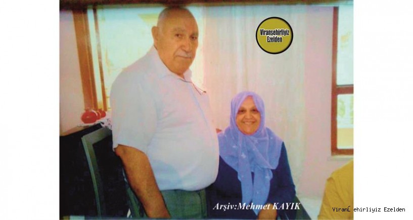 Viranşehir’de Yıllarca Turizm İşletmeciliği Sektöründe Esnaflık Yapmış, Sevilen İnsan Hacı İsmail Ezberci ve Eşi Değerli Annelerimizden Olan, Münevver Ezberci