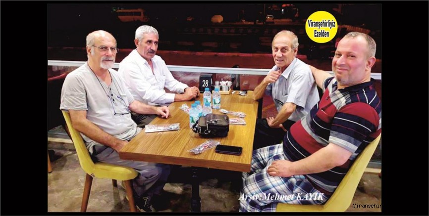 Viranşehir’de Yıllarca Usta Fotoğrafçı Olarak Tanınan Abdulkadir Küçük, Ekrem Karakaya, Emekli Öğretmen Mehmet Küçük ve Faik Aslandağ