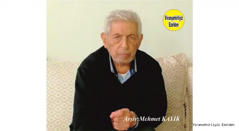 Viranşehir’de Yıllardan beridir Esnaflık yapmış Değerli insan Mehmet Kahraman