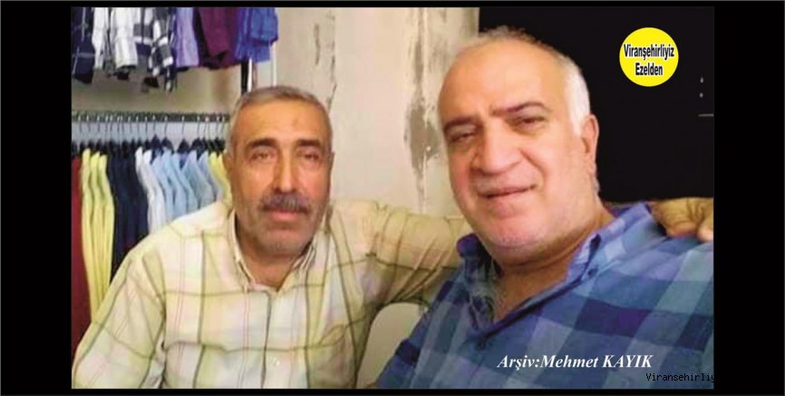 Viranşehir’de Yılnur Giyim Firmasının Sahibi İlhan Yılnur ve Emekli Polis Memuru Nursait Baybostan