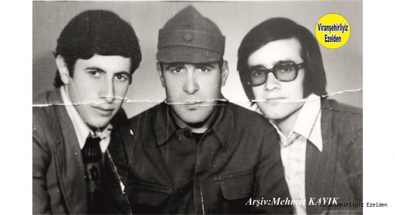 Viranşehir’de Zabıta Mıho olarak tanınan Merhum Mehmet Güngör, Ahmet Ezberci ve Yusuf Ölçen 1977 Yılında Ankara Mamak'ta 