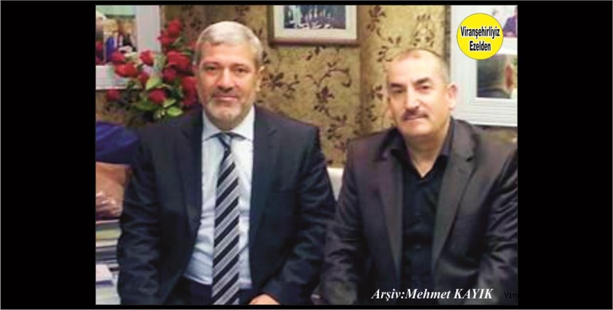 Viranşehir’de Ziraat Mühendisi Olarak  Görev yapan İsmail Yazmacı ve Akrabası Hüseyin Bilici