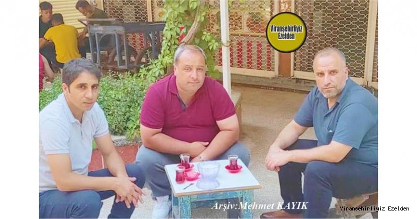 Viranşehir Deveciler Pasajında Yıllarca Esnaflık yapmış, Kunduracı Bayram Atkı, Aziz Açık ve Eyyüp Kahraman