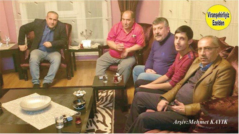Viranşehir Devlet Hastanesi Personellerinden, Özcan Yıldız, Abdulkadir Kaya, İrfan Kaya, Mesut Bayraktar ve Mehmet Cenap Kaya