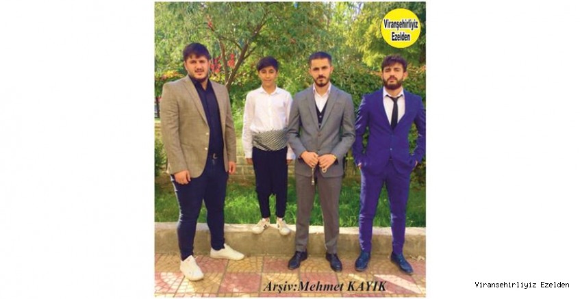 Viranşehir Devlet Hastanesi Personellerinden Özcan Yıldız’ın Çocukları, Halil İbrahim Yıldız, Mehmet Salih Yıldız, Fırat Yıldız ve Ahmet Sinan Yıldız