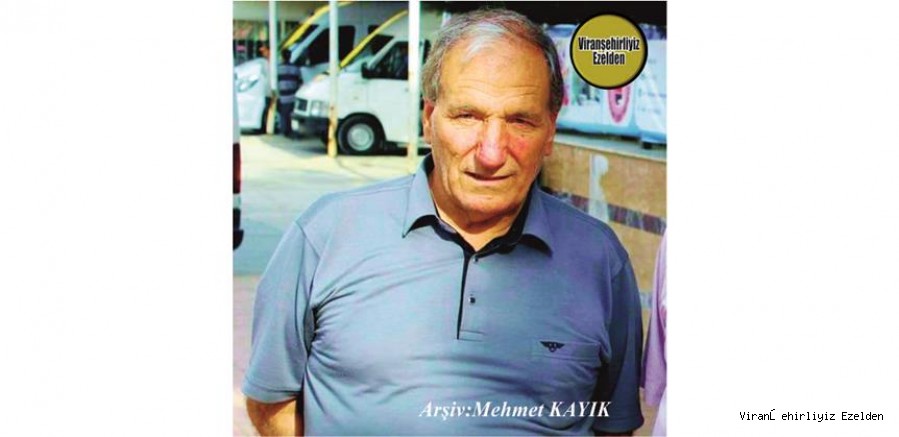 Viranşehir Devlet Hastanesinde Yıllarca Memur Olarak Görev yapmış, Sevilen İnsan Merhum Mustafa Lüzum