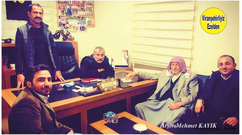 Viranşehir Dila Sultan Düğün Sarayı Sahibi Şeyhmus Demirel, Şeyh Hikmet Aydın, Mustafa Demirel, Hasan Doğru ve Arkadaşı