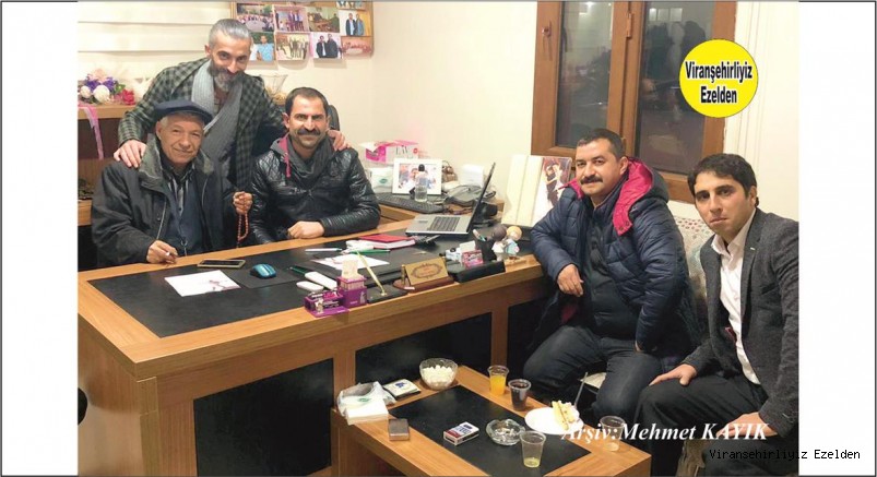 Viranşehir Dila Sultan Düğün Sarayı Yöneticisi Mustafa Demirel, Foto Özgür Kolbudak, Ahmet Barik(Karadayı) Serkan Yağan ve Eyyüp Kahraman
