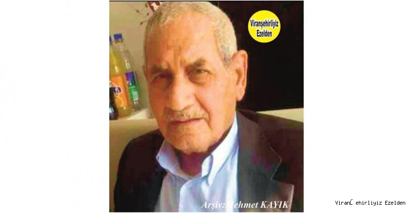 Viranşehir Dörtyol Mevkiinde Yıllarca Esnaflık Yapmış, Merhum Hışman Durna