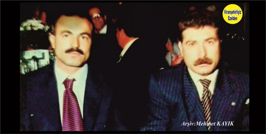 Viranşehir DSP İlçe Eski Başkanlarından Aslan Kuranlıoğlu ve Mehmet Çay