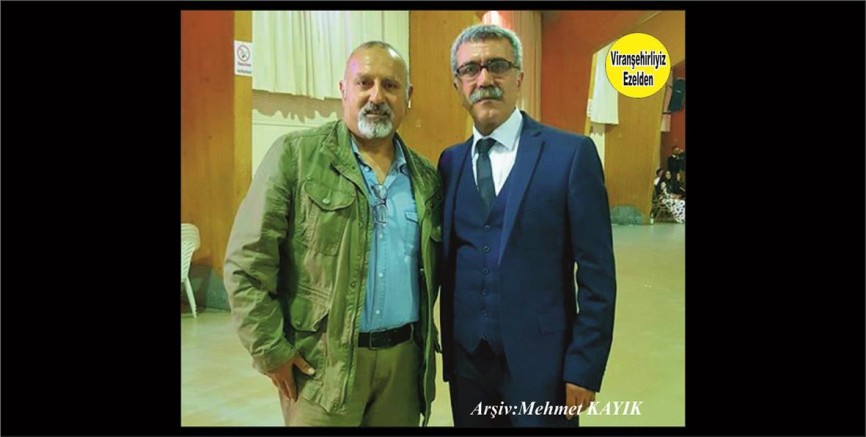 Viranşehir’e Memur olarak Çalıştığı Dönemlerde çok Emeği Geçmiş Emekli Nüfus Müdürü Mahmut Nedim Can ve Ahmet Çağrı