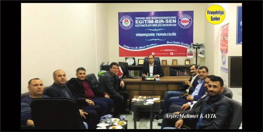  Viranşehir Eğitim Bir-Sen Sendikası Üyesi Öğretmenlerimiz