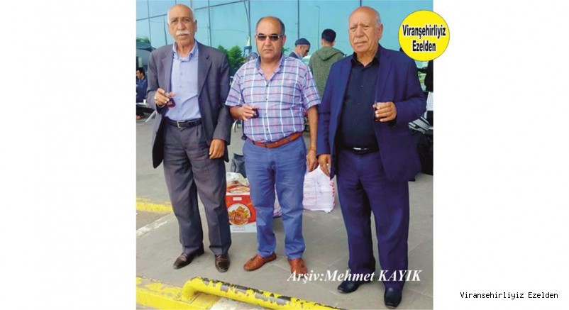 Viranşehir Emekli İtfaiye Amiri Mustafa Diken, Hacı Diken ve Lütfi Özkılavuz