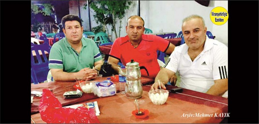 Viranşehir Endüstri Meslek Lisesi Öğrencilik Yıllardan Beridir Arkadaşlık ve Dostluları devam eden, Hamit Eren, İsmail Şubat ve İsmail Aksu