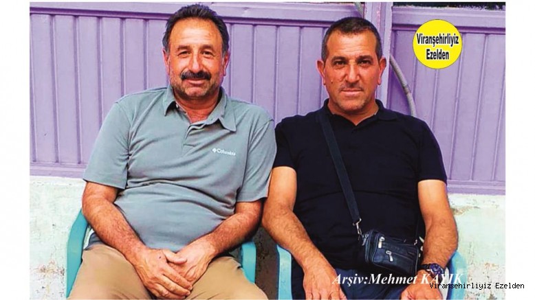 Viranşehir Engelliler Derneği Başkanı Şehmus Belca ve Mahmut Ekinci