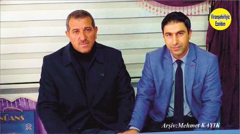 Viranşehir Engelliler Derneği Başkanı Sevilen Güzel İnsan Şeyhmus Belca ve Abdullah Çelik