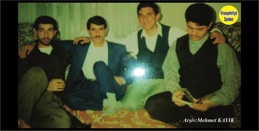 Viranşehir Engelliler Derneği Başkanı Şeyhmus Belca, Halilullah Bağcı, Şeyhmus Çakar ve Merhum Hacı Bayram Palmanak