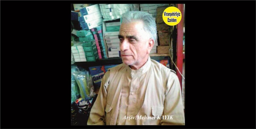 Viranşehir Eski Caddesinde Yıllarca Esnaflık yapmış, Ahmet Boğa
