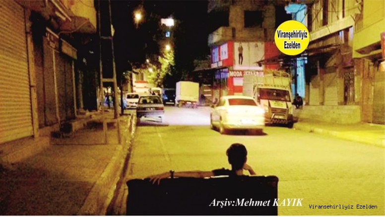 Viranşehir Eski Urfa Caddesi Gece Görüntüsü