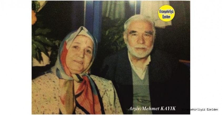 Viranşehir Eski Urfa Caddesi Üzerinde Yıllarca Manifatura Sektöründe Esnaflık yapmış, Sevilen İnsan Merhum Hacı Mehmet Kuran ve Eşi Merhume Bedriye Kuran