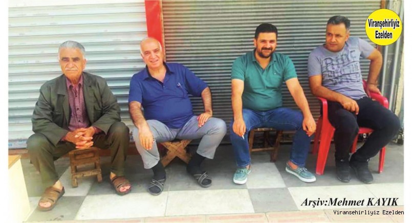 Viranşehir Eski Urfa Caddesinde Esnaflık yapan  İlhan Yılnur ve Ahmet Boğa
