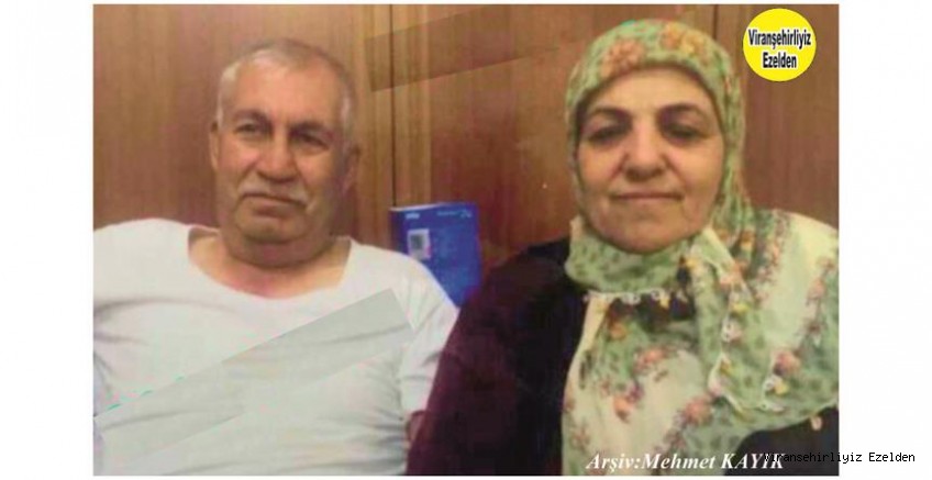 Viranşehir Eski Urfa Caddesinde Yıllarca Sanatkar, Esnaflık yapmış, Sevilen İnsan Merhum Şehmuz Kanat ve Eşi Merhume Emine Kanat