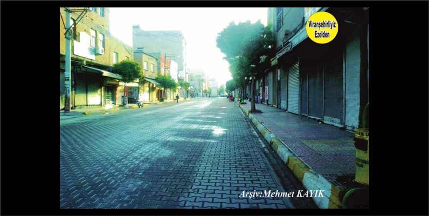 Viranşehir Eski Urfa Caddesine Ait Bir Fotoğraf Yayınlıyoruz