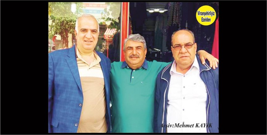 Viranşehir Esnaf Kefalet Kredi Koop. Müdürlüğü Yapmış, Emekli Müdür Aslan Gönüllü, Mahmut Yaşar ve İlhan Yılnur