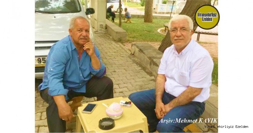 Viranşehir Esnaf Kefalet Kredi Kooperatifi Başkanı Halit Karatepe ve Usta Kebapçı Mehmet Şavlı