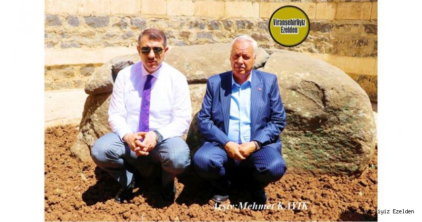 Viranşehir Eyyüpnebi Beldesi Belediyesi Eski Başkanı Mustafa Çiftçi ve Şanlıurfa Eski Valisi Salih Ayhan