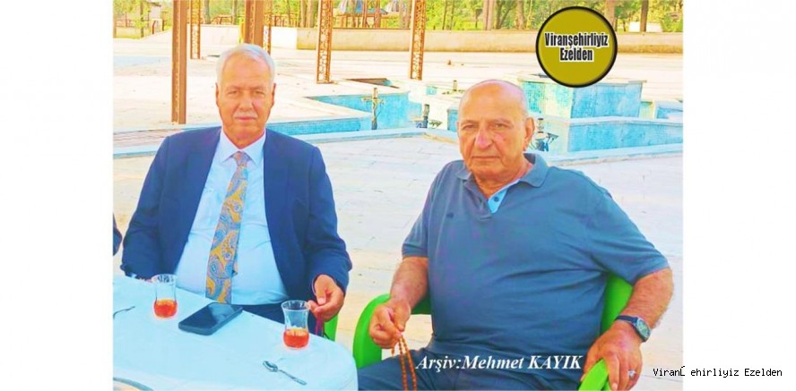 Viranşehir Eyyüpnebi Belediyesi Eski Başkanı Mustafa Çiftçi ve Misafiri Hacı İbrahim Can(İbo Can)