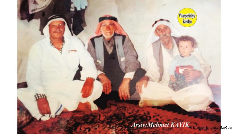 Viranşehir Eyyüpnebi Köyü Halkından olan, Merhum Abdulkadir Pirinç, Merhum Şeyh Ahmet ve Merhum Hacı Halil Yıldırım