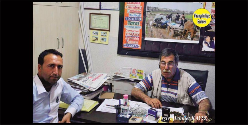Viranşehir Gazetesi Kurucusu, 50 Yıllık Usta Gazeteci Sevilen İnsan Merhum Eyyüp Seyrek ve Gazeteci Mehmet Karakeçili