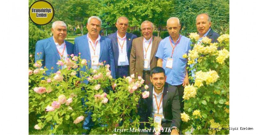 Viranşehir Giyimciler ve Terziler Odası Başkanı Mahmut Yılmaz Hasan Akyol, Ahmet İşliyen, Hasan Dağdelen, Abdulkadir Güner