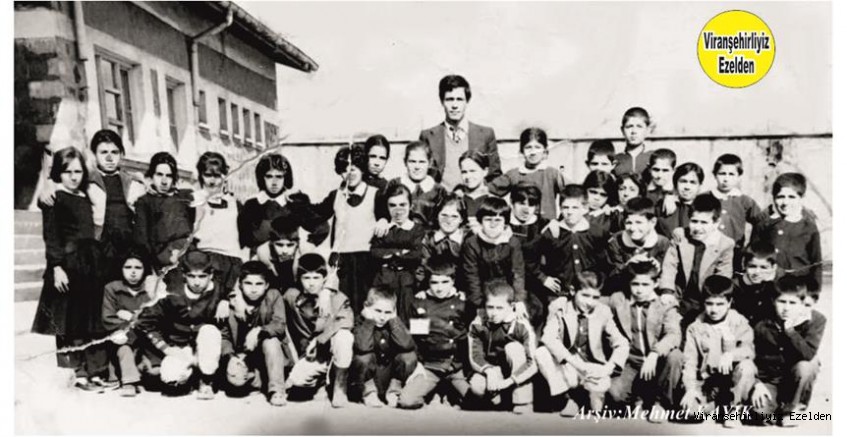 Viranşehir Göl İlkokulu Öğretmen Ali Kaplan, Eski Öğrencilerinden Şükrü Aydoğan, Ahmet Kandıran ve Arkadaşları