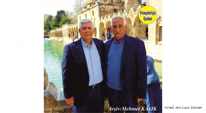 Viranşehir Göl İlkokulunda Yıllarca Öğretmenlik yapmış, Emekli Öğretmen Mustafa Alay ve Ağabeyi Merhum Hacı Sinan Alay
