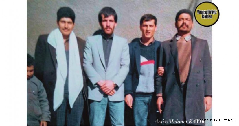 Viranşehir Gölbaşı Mahallesi Eski Muhtarı Merhum Nuri Parlak, Mustafa Yaver, Mehmet Özalp ve Hasan Yeşilgöz