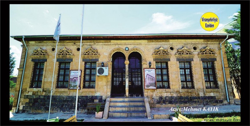 Viranşehir Gölbaşı Mahallesinde Bulunan Paşakonağı Şimdi İlçe Halk Kütüphanesi