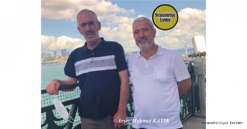Viranşehir Gölbaşı Mahallesinde Yıllarca Muhtarlık yapmış, Muhtar Nuri Parlak ve Ziraat Mühendisi İsmail Yazmacı