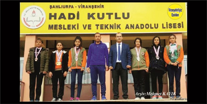 Viranşehir Hadi Kutlu Mesleki ve Anadolu Lisesi Öğrencileri Başarılı Okul Müdürü Sedat Gören Yönetiminde Başarıya Doymuyor