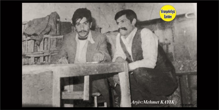Viranşehir Hal Pazarı Eski Esnaflarından Ömer Akçun ve Zeki Dursun
