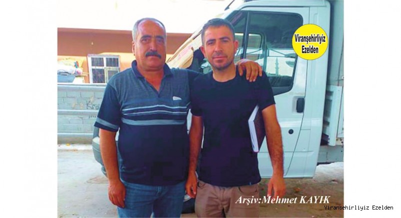 Viranşehir Hal Pazarı Esnaflarından Mehmet Al ve Semt Pazarı Esnaflarından Orhan Karvar
