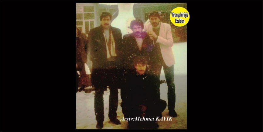Viranşehir Hal Pazarının Sevilen Esnaflarından Merhum Halil Yıldırım(Halile Hamme Melle), Ahmet Baldemir, Menduh Uğraş ve Ahmet Akçun