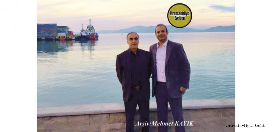 Viranşehir Halk Eğitim Merkezi Emekli Müdürü Mahmut Turgut ve Öğretmen Bülent Taylan